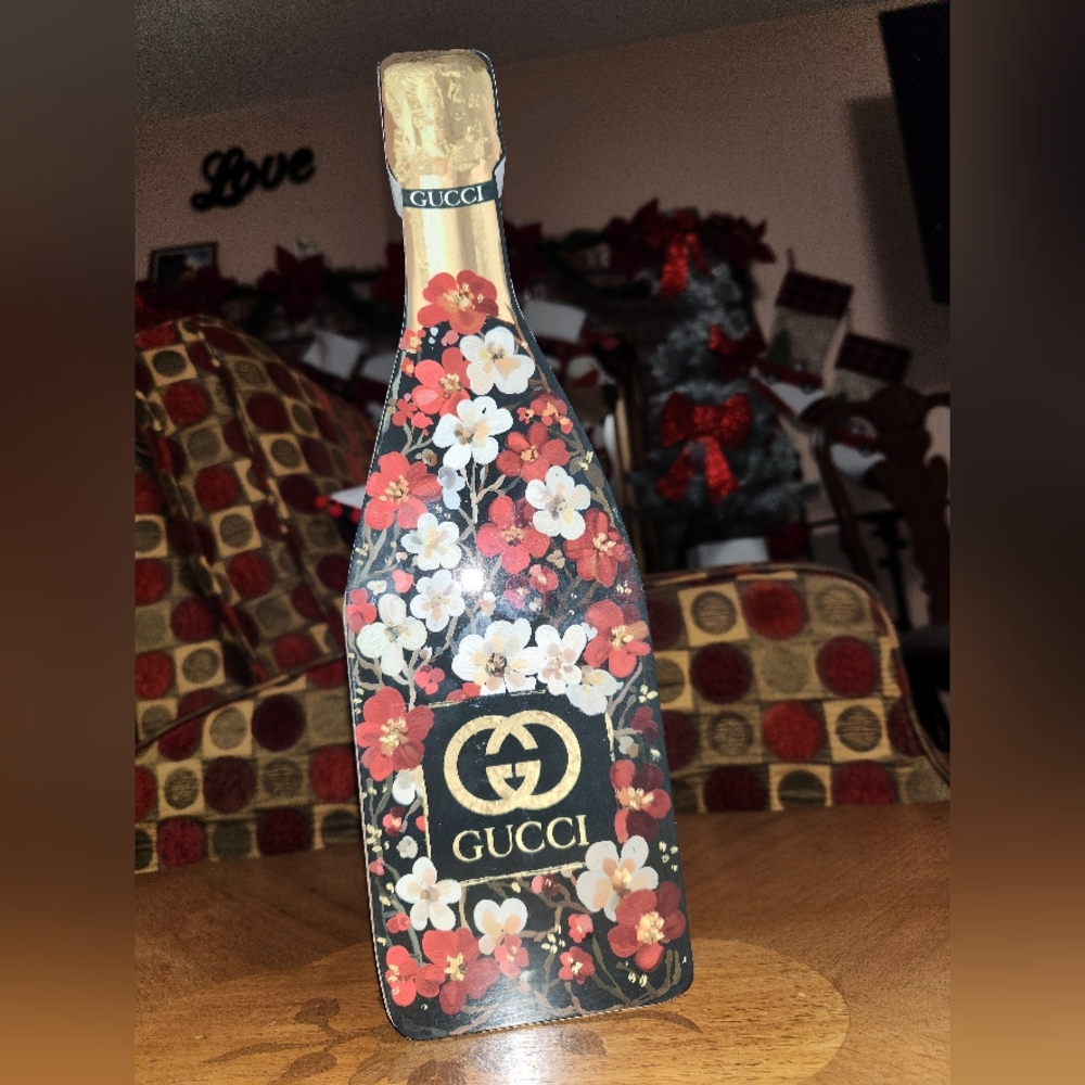 Gucci Floral Decorative Bottle - Picture 1 of 2
